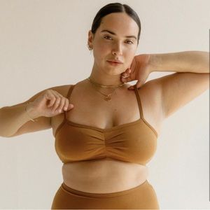Arq Zelda Bra in Toffee size 2X NWT